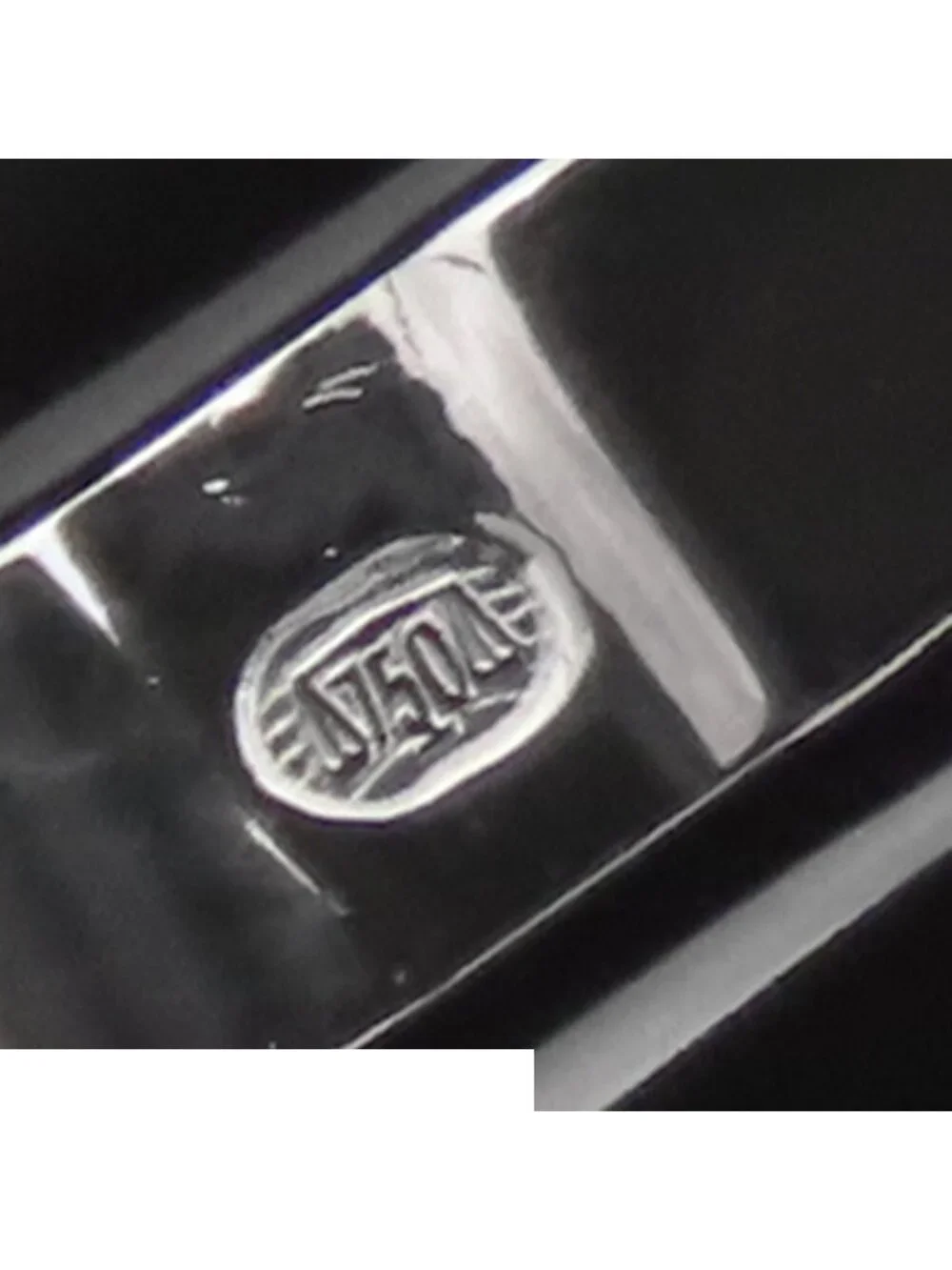 Chanel Ultra Ring White Gold Black 18K Ceramic